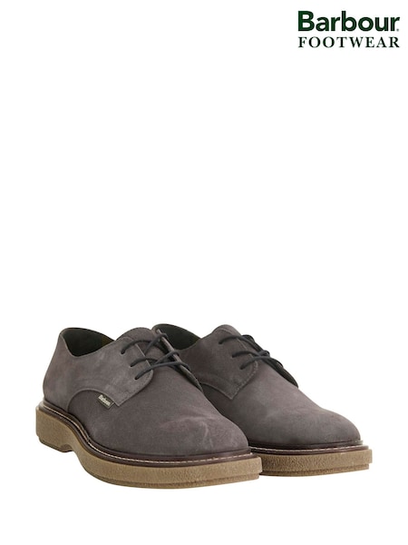 Grey - Regular Barbour® Harefield Derby Shoes