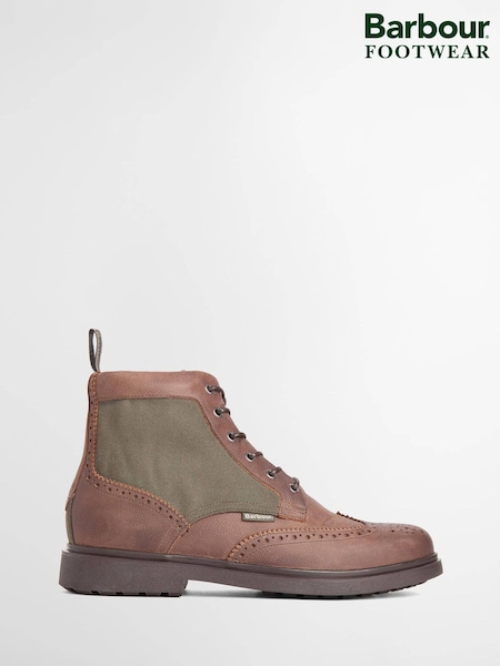 Braun - Regular Barbour® Barmoor Brogue Boots