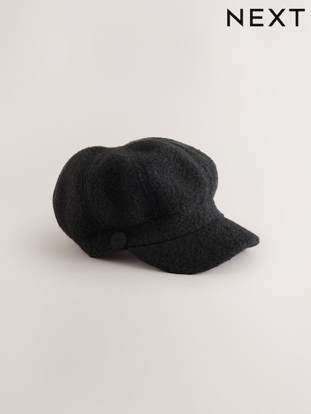 Black - Baker Boy Cap