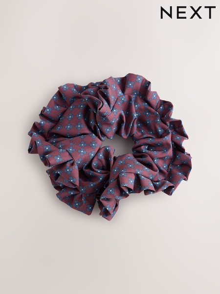 Berry/Red Check - Scrunchie 1 Pack