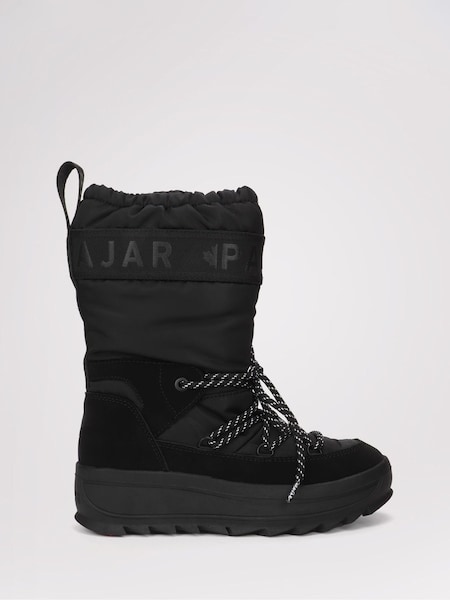 أسود - Pajar Galaxy High Snow Boots