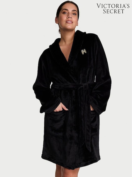 Black - Victoria's Secret Fluffy Robe