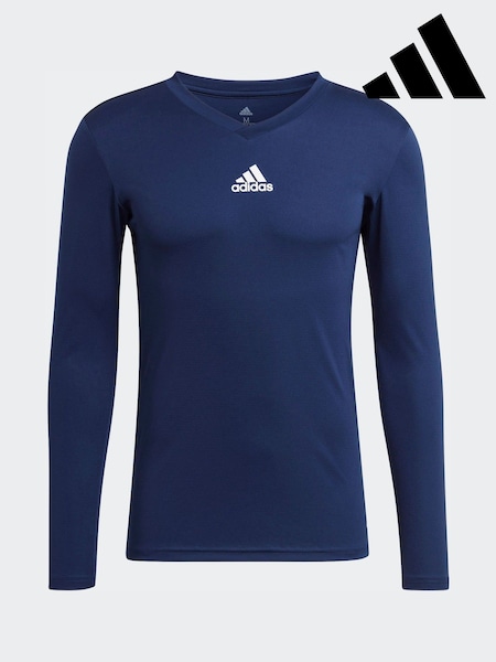 Blue - Regular Adidas Team Base T-shirt