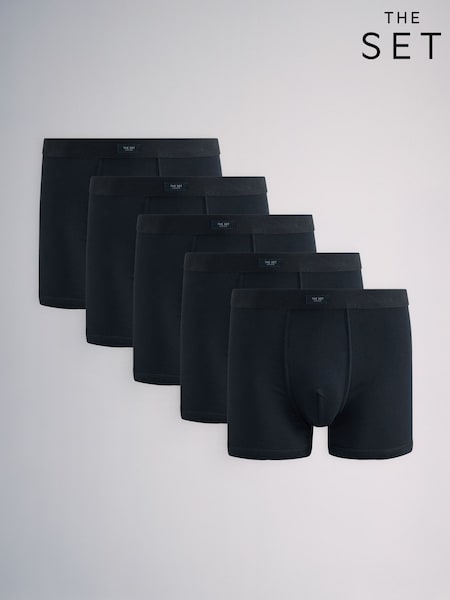 Black - Regular The Set 5 Pack Trunks