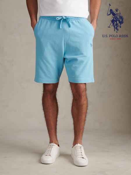 Blue - Regular U.s. Polo Assn Terry Sweat Shorts