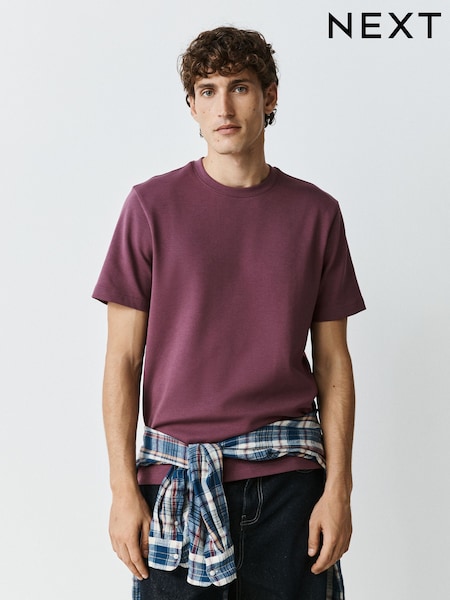 Morado - Regular Fit Motionflex Soft Heavyweight T-shirt