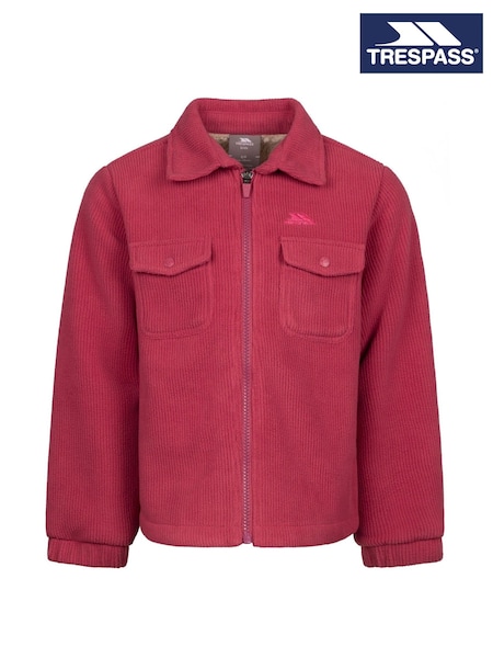 Ροζ - Trespass Westunder Pocket Fleece Jacket