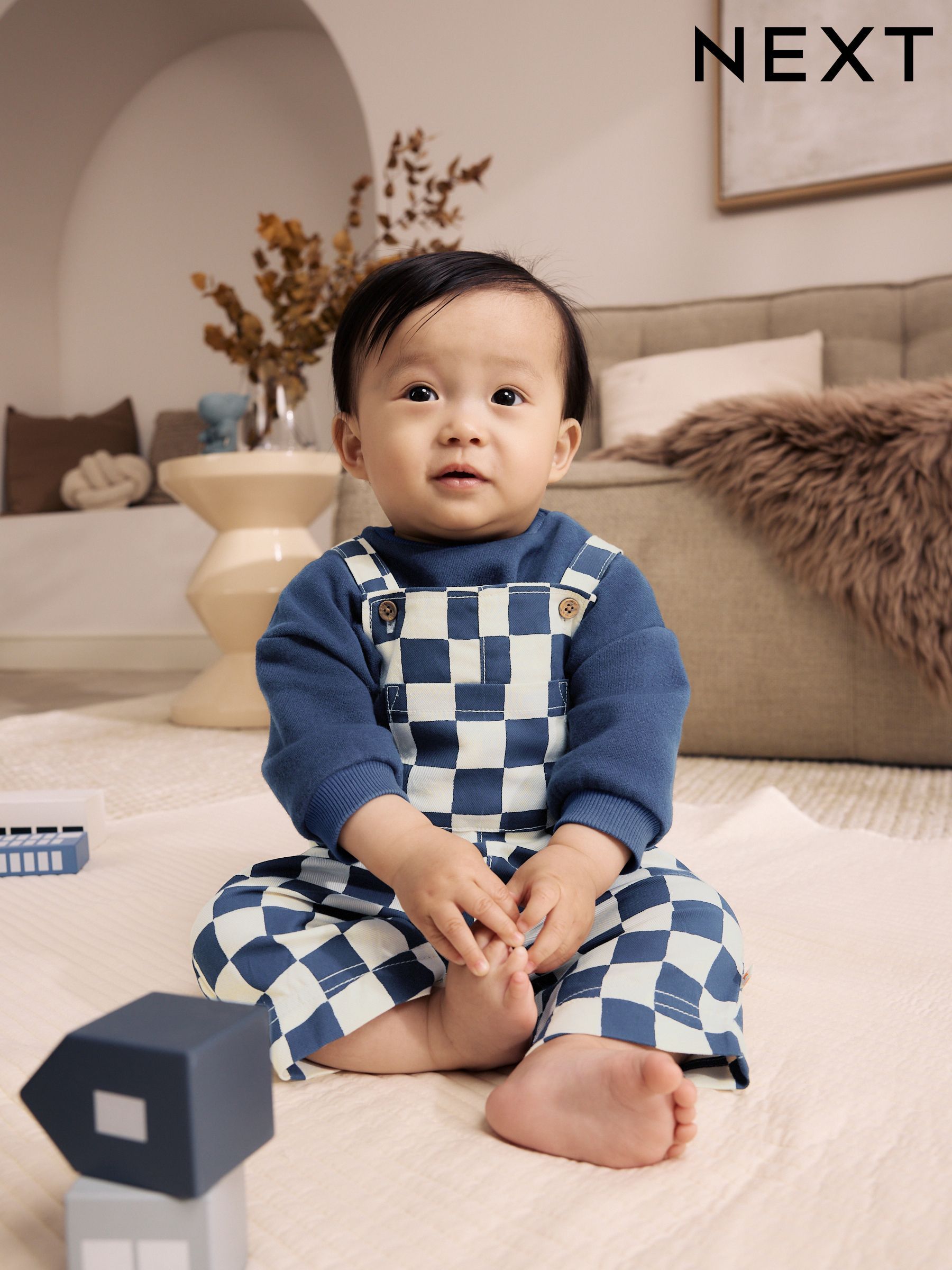 新生児 ボーイズ、ガールズ サロペット | Next Japan