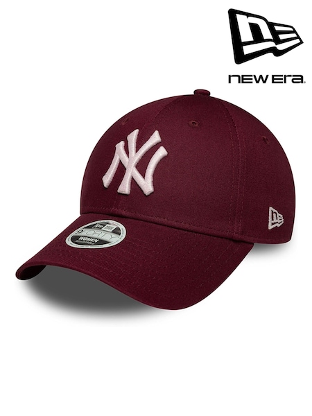 Red - New Era Metallic Logo 9forty New York Yankees Cap