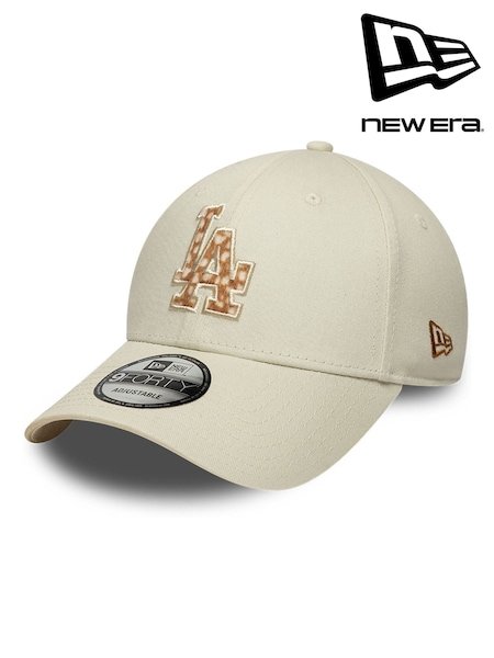 لون طبيعي - New Era Faux Deer Print Infill 9forty New York Yankees Cap