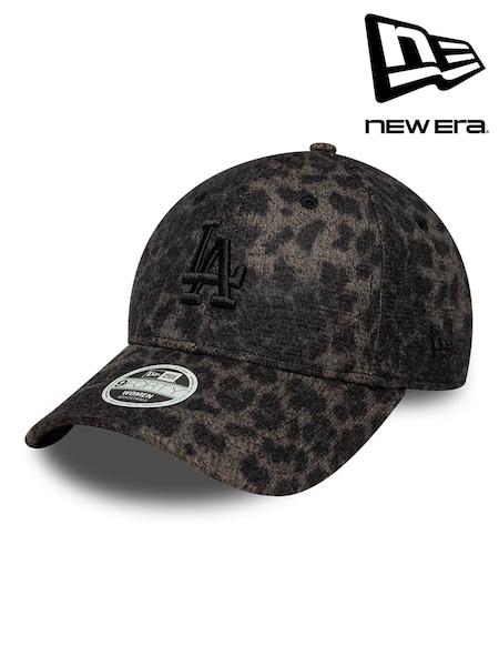 Black - New Era Cosy Leopard 9forty La Dodgers Cap
