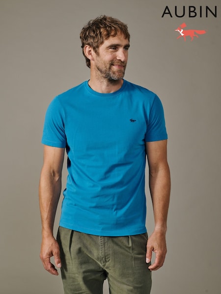 Blue - Regular Aubin Blue T-shirt