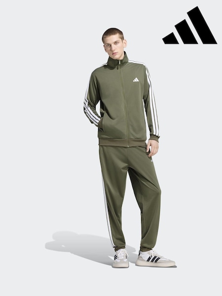 Green - Regular Adidas Dayready Tracksuit