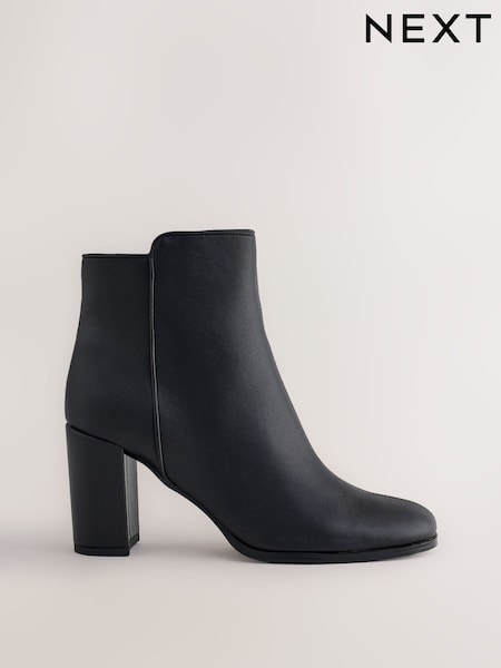 Czarny - Buty Forever Comfort® na wysokim obcasie klockowym