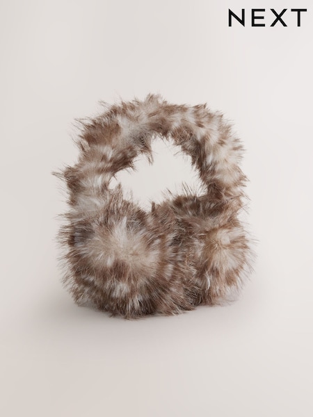 Animal/Deer Print - Fur Earmuff Hair Accessories