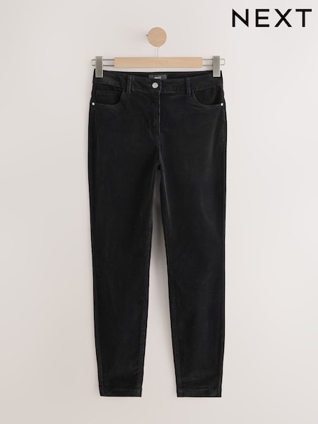 Black - Corduroy Skinny Trousers