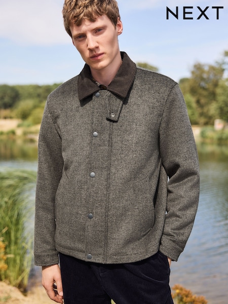ប្រផេះ - Regular Barn Jacket