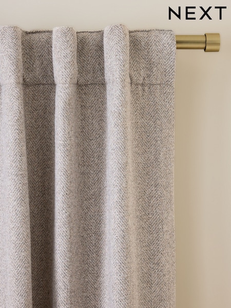 Super Thermal Hidden Tab Top Door Curtain