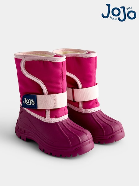 Berry Pink - Jojo Maman Bébé Alpine Snow Boots