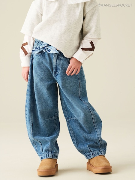 Blue - Angel & Rocket Arli Relaxed Fit Jeans