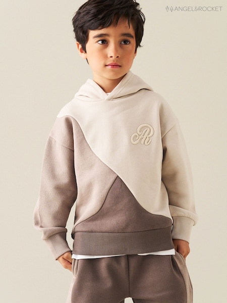 Nature - Sweat-shirt à capuche Angel & Rocket Micah Cut & Sew oversize
