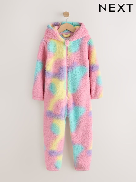 Çoxqatlı Boya basma - Fleece All-in-one (1.5-16il)