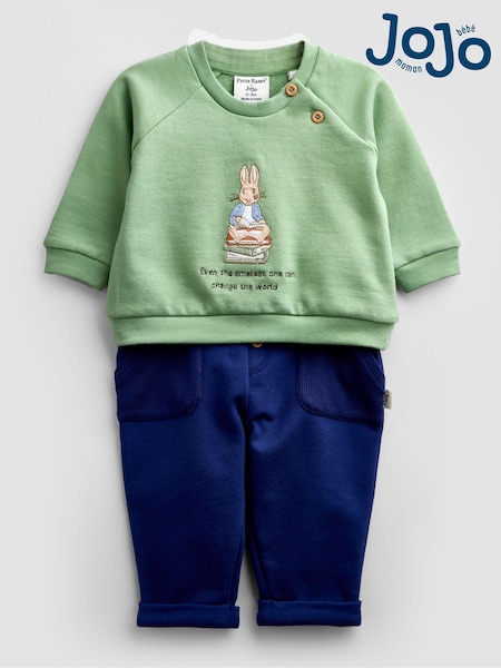 Green Peter Rabbit™ - Jojo Maman Bébé Sweatshirt & Leggings Set