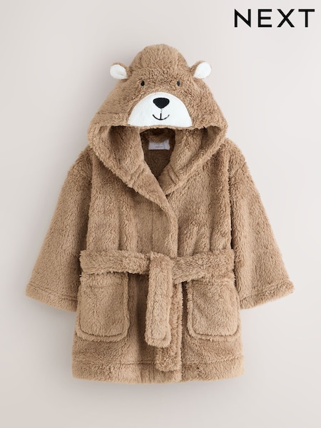Brown Bear - Fleece Robe (9mths-8yrs)
