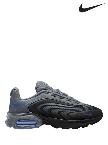 Grey Black - Regular Nike Air Max Fire Trainers