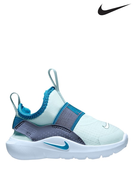 Glaciär Blå - Nike Flex Runner-tränare för spädbarn