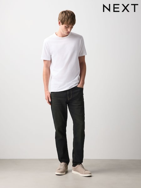 Svart - Slim Fit Comfort Stretch Jeans