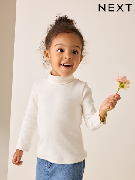 Cream - Majica long sleeve s Roll neck izrezom (3mj. -7god.)