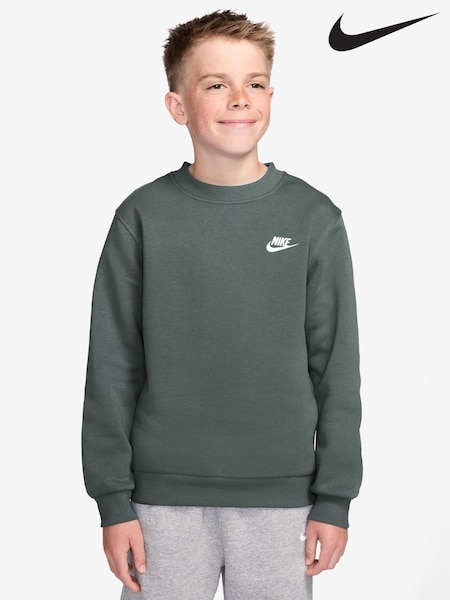 Camo Yaşıl - Nike Club yun Sweatshirt