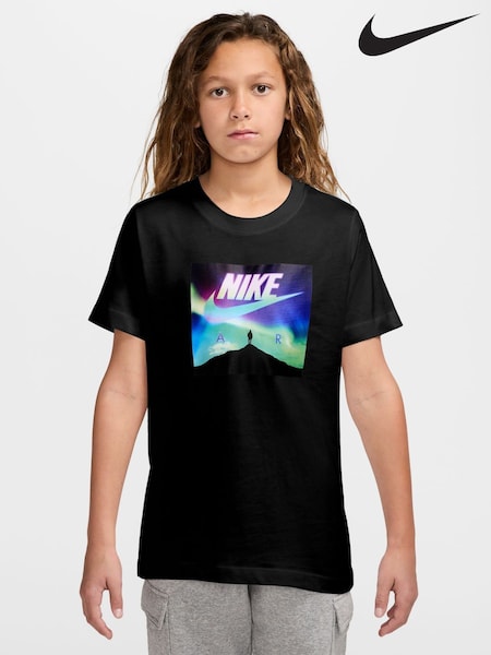 Black - Nike Aurora Borialis Graphic T-shirt