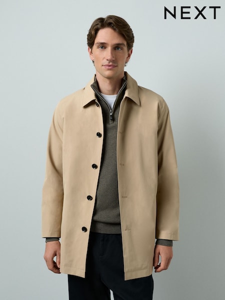 Stone - Regular Showerproof Trench Coat