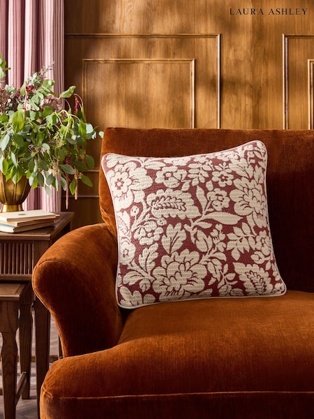 Laura Ashley Olmsley Crimson Cushion