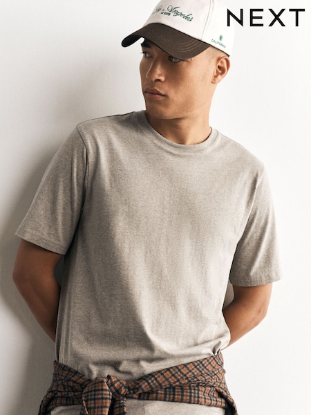 Neutro - Regular Fit Essential Crew Neck Cotton T-shirt