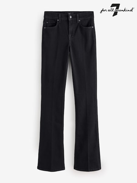 Black - 7 For All Mankind Bootcut Rinse Jeans