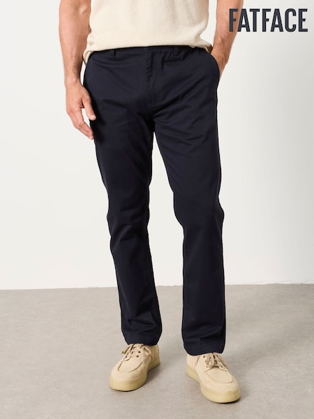 أزرق داكن - Regular Fatface Hayton Slim Fit Chinos