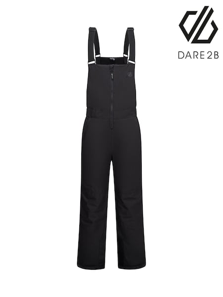 Black - Dare 2b Rodeo Insulated Waterproof Salopettes Trousers