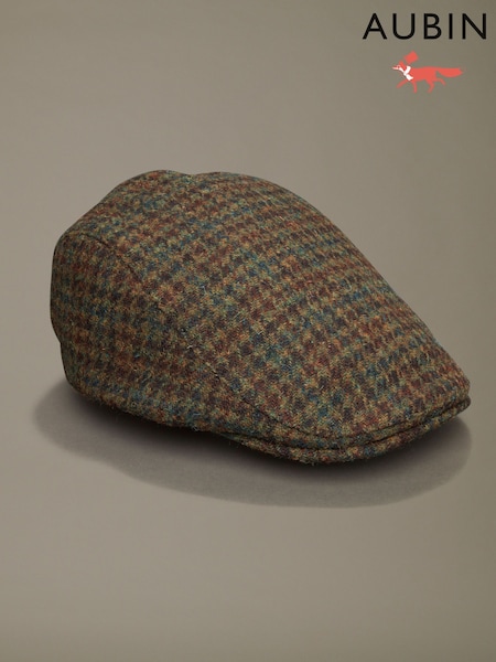 Қоңыр - Regular Aubin Barmston Wool Flat Brown Cap