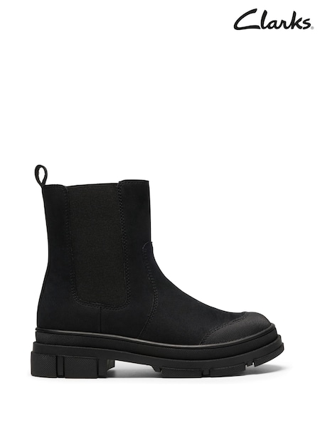 Black - Clarks Zinnia Sea O. Boots