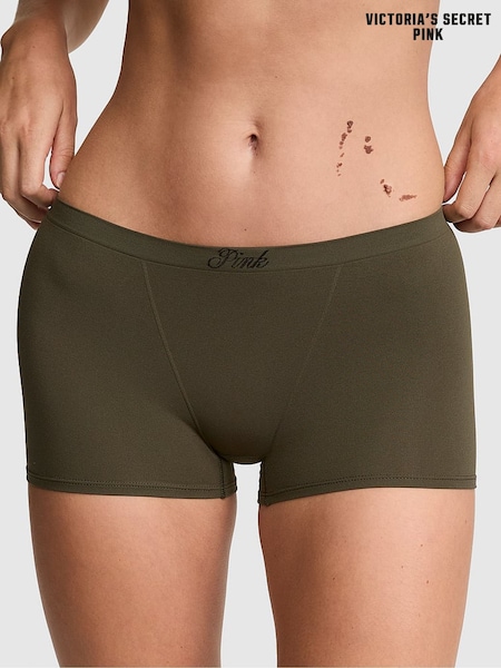 Olive Green - Victoria's Secret Pink Ribbed Seamless Knickers
