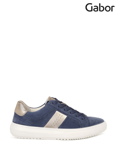 Blue - Gabor Jade Casual Trainers