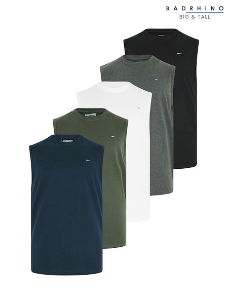 Light Green - Regular Badrhino Big & Tall Muscle Vest