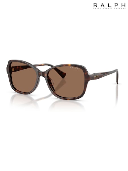 Brown - Ralph By Ralph Lauren 0ra5351u Square Sunglasses