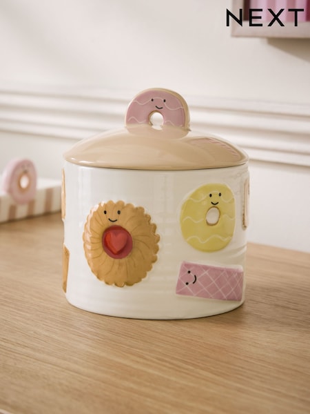 Biscuit Character Ceramic Trinket Pot