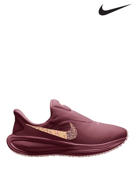 Pink - Nike Revolution 8 Slip-On-Straßenlaufschuhe