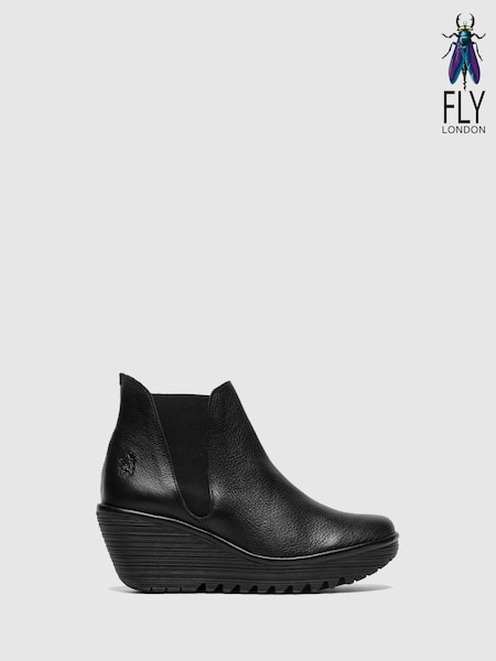 Black - Fly London Yoss Boots