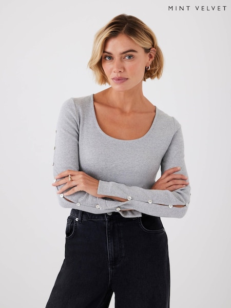Mint Velvet Scoop Neck Top (G47954) | 83 €